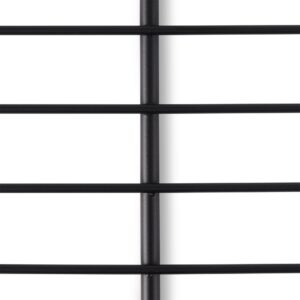 Suncast BMSA7S Vertical Storage Organization Metal Wire Shelf Rack Shelving for Shed with Installation Hardware Included, Black, 4 Pack
