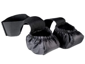 teton sports cot shoes; when you use your cot indoors, black, 3.5"x2.25"x2.5"