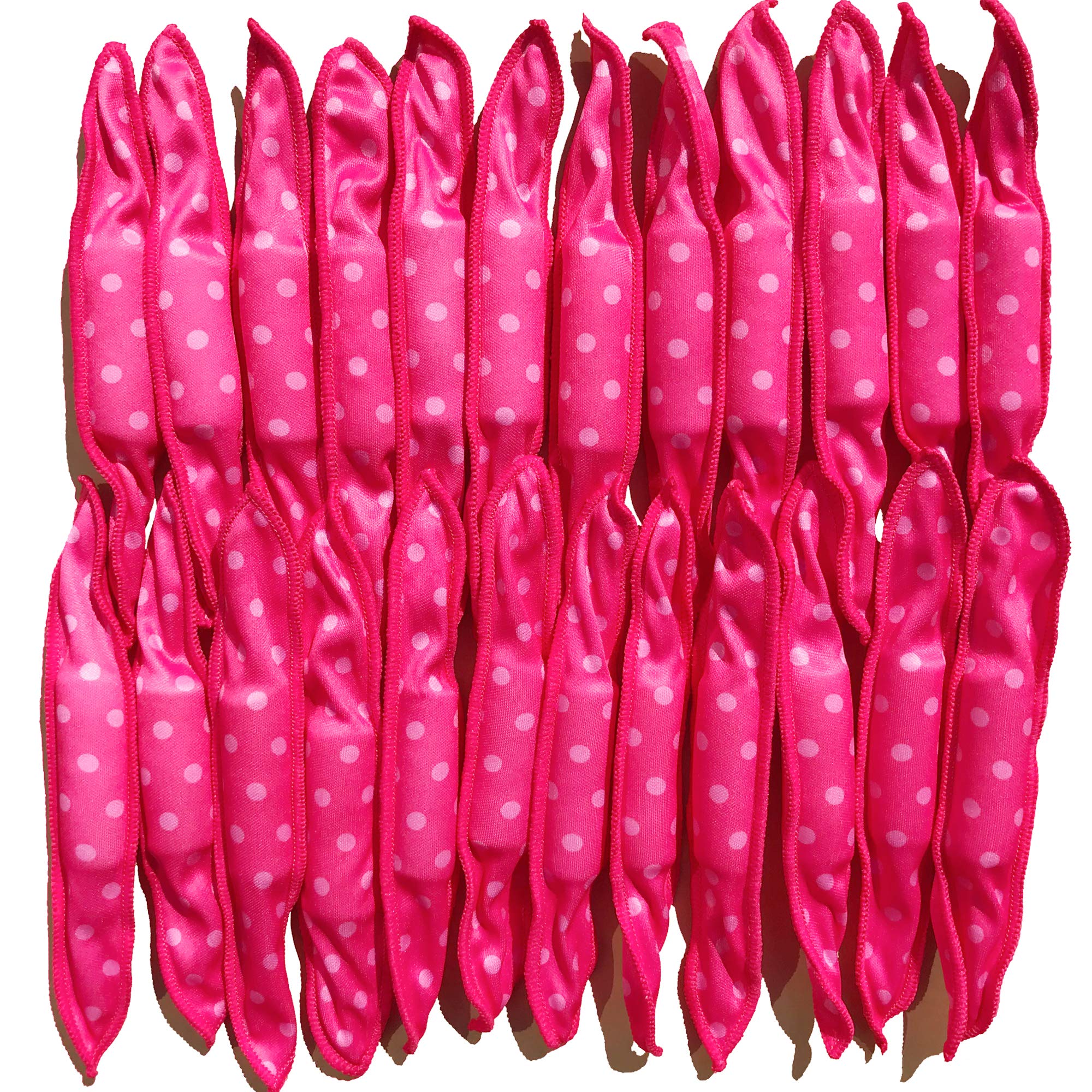 40 pieces soft sleep hair rollers pillow sponge hair rollers stain heatless sleep in hair curlers large overnight stain hair rollers … …