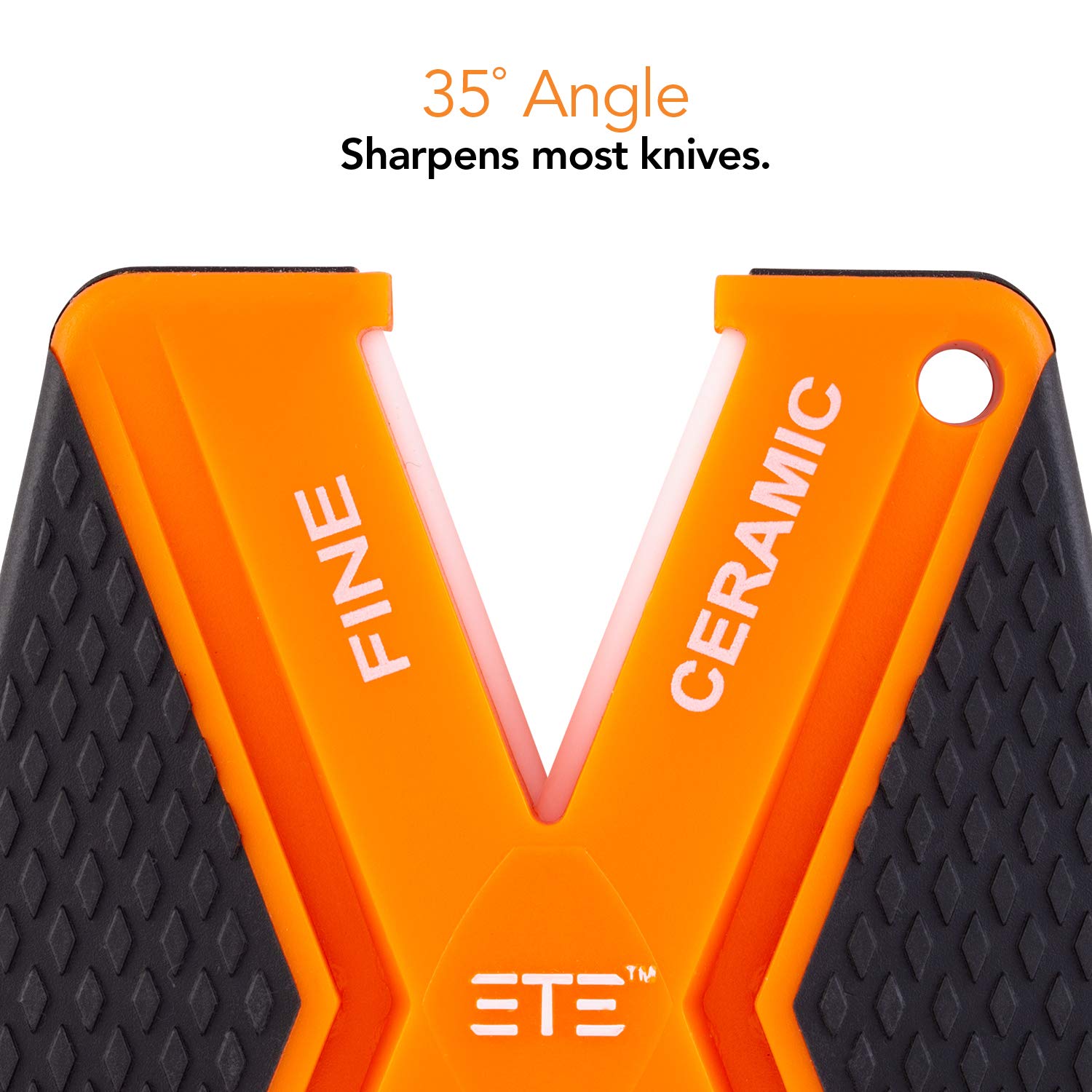 Edge Technology Engineering Double "V" Double Ceramic Knife Sharpener