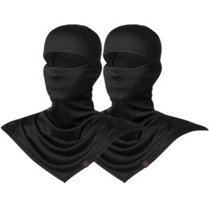 AIWOLU Balaclava Full Face Mask Summer for Sun Protection Breathable Long Neck Covers for Men Women Cycling Fishing…