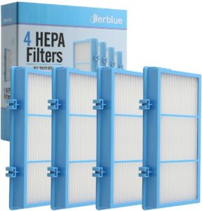 derblue 4pcs replacement hepa filters for holmes aer1 type total air filter,for hapf30at andhap242-nuc,total air filter replacement filters for hapf30at