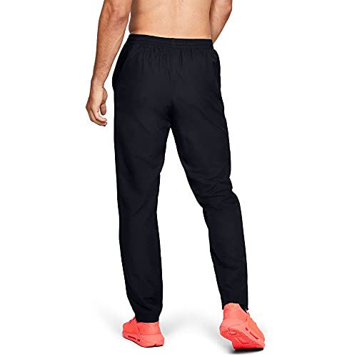 Under Armour Men's Woven Vital Workout Pants , Black (001)/Onyx White, Medium