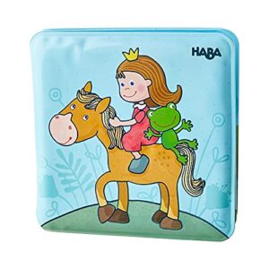 HABA Magic Bath Book Princess - Wet the Pages to Reveal Colorful Background - Great for Tub or Pool