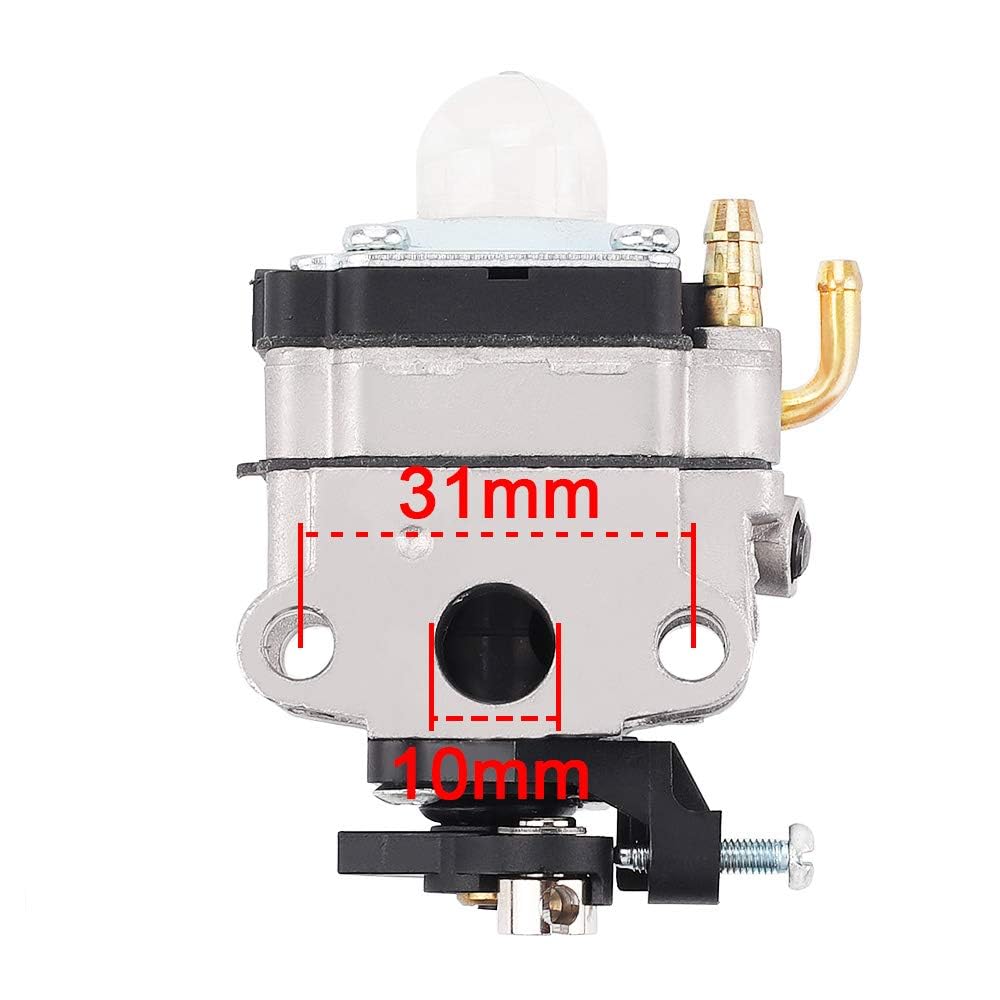 Hayskill Carburetor for Troy-Bilt TB26TB TB490BC TB425CS MTD MP425 MP426CS MP475 Ryobi 650R 825R 875R 890R Yardman Bolen Carb Gas Trimmer