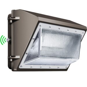 ledmo led wall pack light 120w dusk-to-dawn photocell 15840lm 5000k outdoor security flood light 840w hps/hid equivalent commercial and industrial wall light for buildings warehouses garage yard