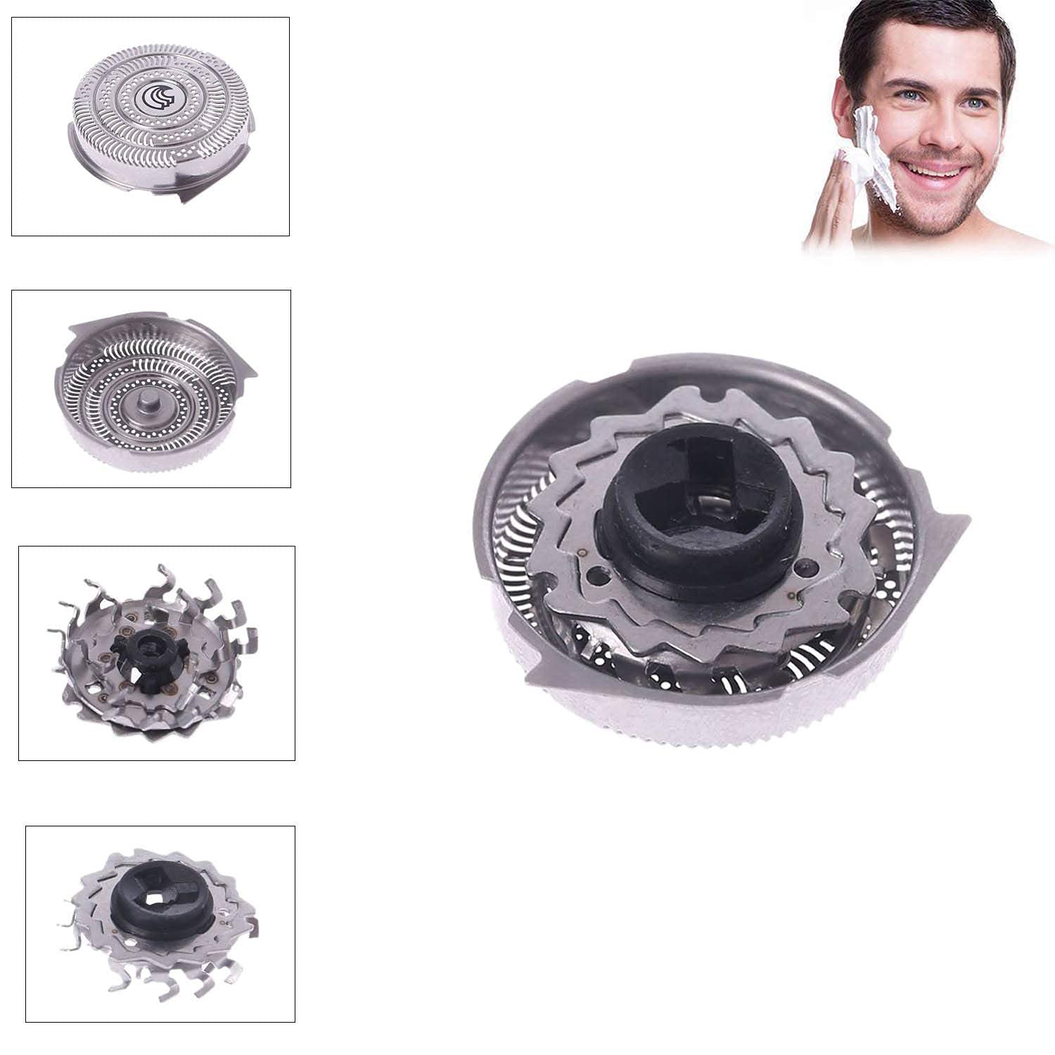 HQ9 Replacement Heads, Shaver Heads Blades Cutter Replacement for Compatible with Philipss Norelcos SpeedXL 8240XL 8140XL 8150XL 8160XL 8170XL, 8100 series, 8200 series, 9100 series, and PT/AT900