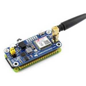 Waveshare GSM/GPRS/GNSS/Bluetooth HAT for Raspberry Pi 2B/3B/3B+/Zero/Zero W Based on SIM868 Support SMS Data Transfer ect.