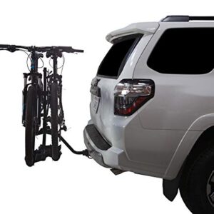 Saris Bicycle Racks, All Star Tray Style Hitch Rack, Mount 2 Bikes, Black