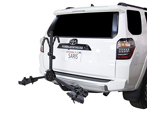 Saris Bicycle Racks, All Star Tray Style Hitch Rack, Mount 2 Bikes, Black