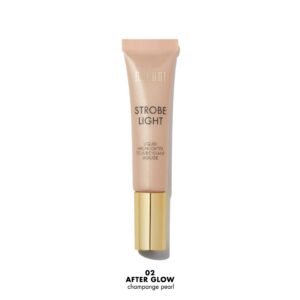 Milani Strobe Light Liquid Highlighter - Day Glow (0.42 Fl. Oz.) Cruelty-Free Face Highlighter - Shape, Contour & Highlight Face with Liquid Shimmer Shades