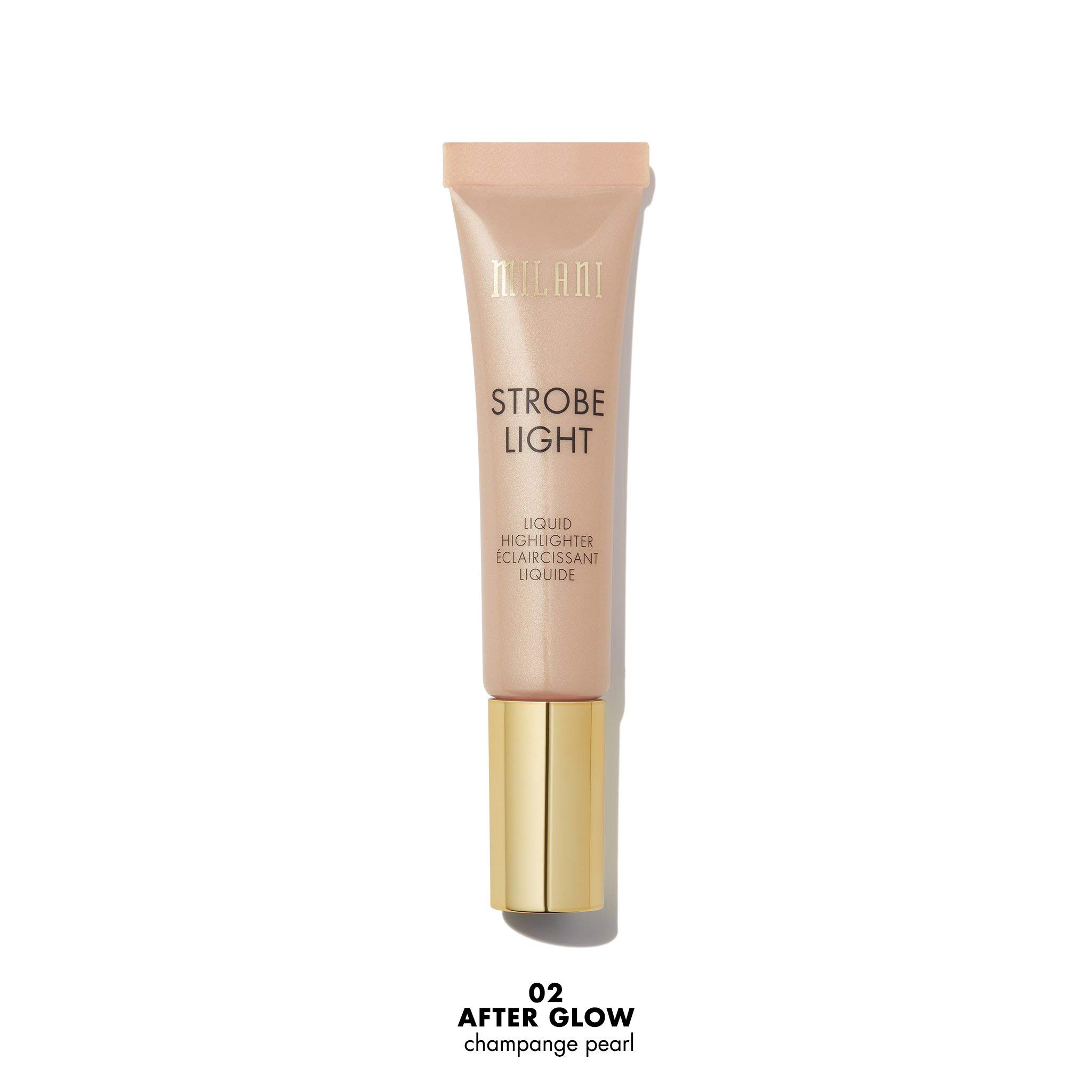 Milani Strobe Light Liquid Highlighter - Day Glow (0.42 Fl. Oz.) Cruelty-Free Face Highlighter - Shape, Contour & Highlight Face with Liquid Shimmer Shades