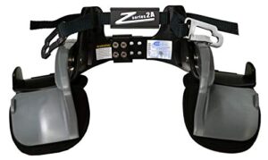 Z-Tech Series 2A SFI 38.1 Head and Neck Restraint Certified Black/Gray One Size Fits All