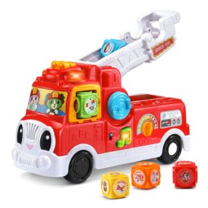 LeapFrog Tumbling Blocks Fire Truck, Red