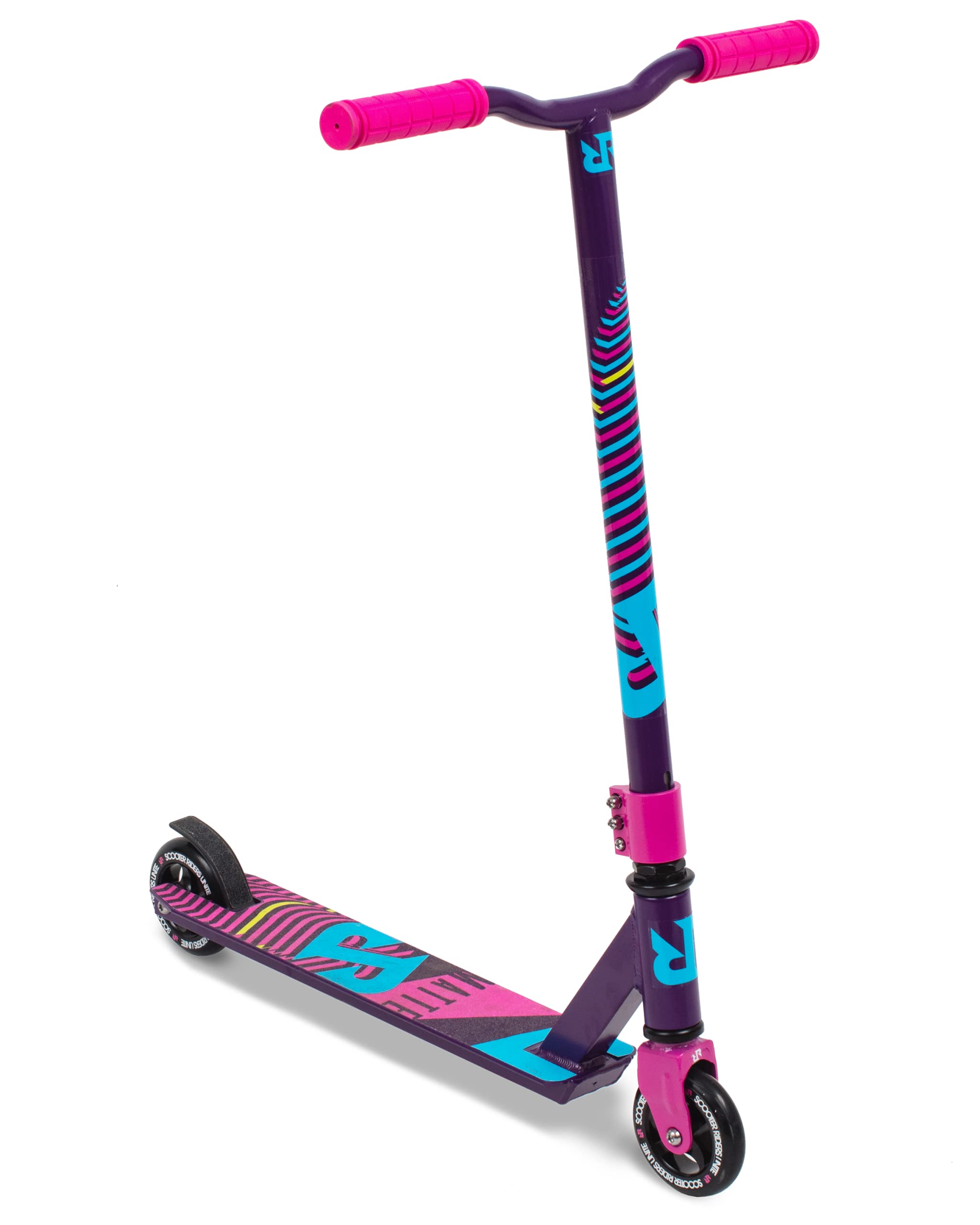 Riprail Matte Stunt Scooter for Skatepark. Pro Scooter for Kids 43" Inches and Up. Unisex Trick Scooter for All Skill Levels. Performance BMX Scooter for Beginner or Professional - Purple Haze