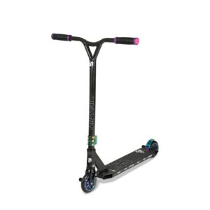 Riprail Adult Kick Scooter, Lightweight Alloy Frame with 110mm PU Tire, ABEC-9 Bearings, Removable Stunt Pegs