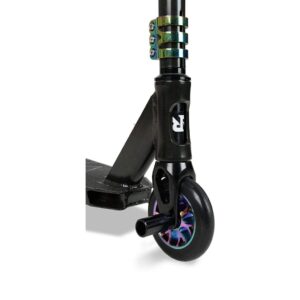 Riprail Adult Kick Scooter, Lightweight Alloy Frame with 110mm PU Tire, ABEC-9 Bearings, Removable Stunt Pegs