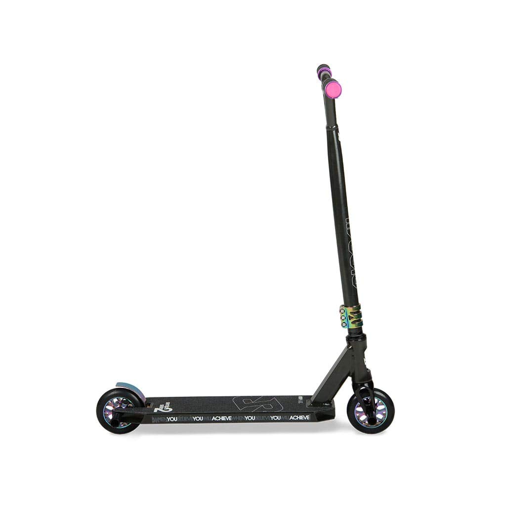 Riprail Adult Kick Scooter, Lightweight Alloy Frame with 110mm PU Tire, ABEC-9 Bearings, Removable Stunt Pegs