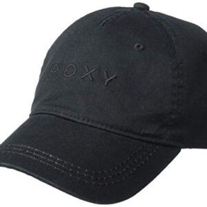 Roxy Women's Dear Believer Logo Cap, Anthracite, 1SZ