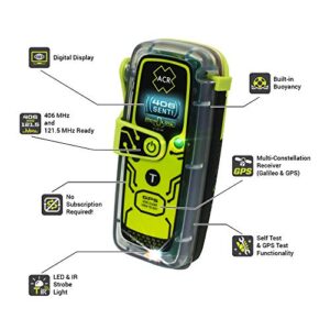 ACR ResQLink View - Buoyant Personal Locator Beacon with GPS for Hiking, Boating and All Outdoor Adventures (Model PLB 425) ACR 2922