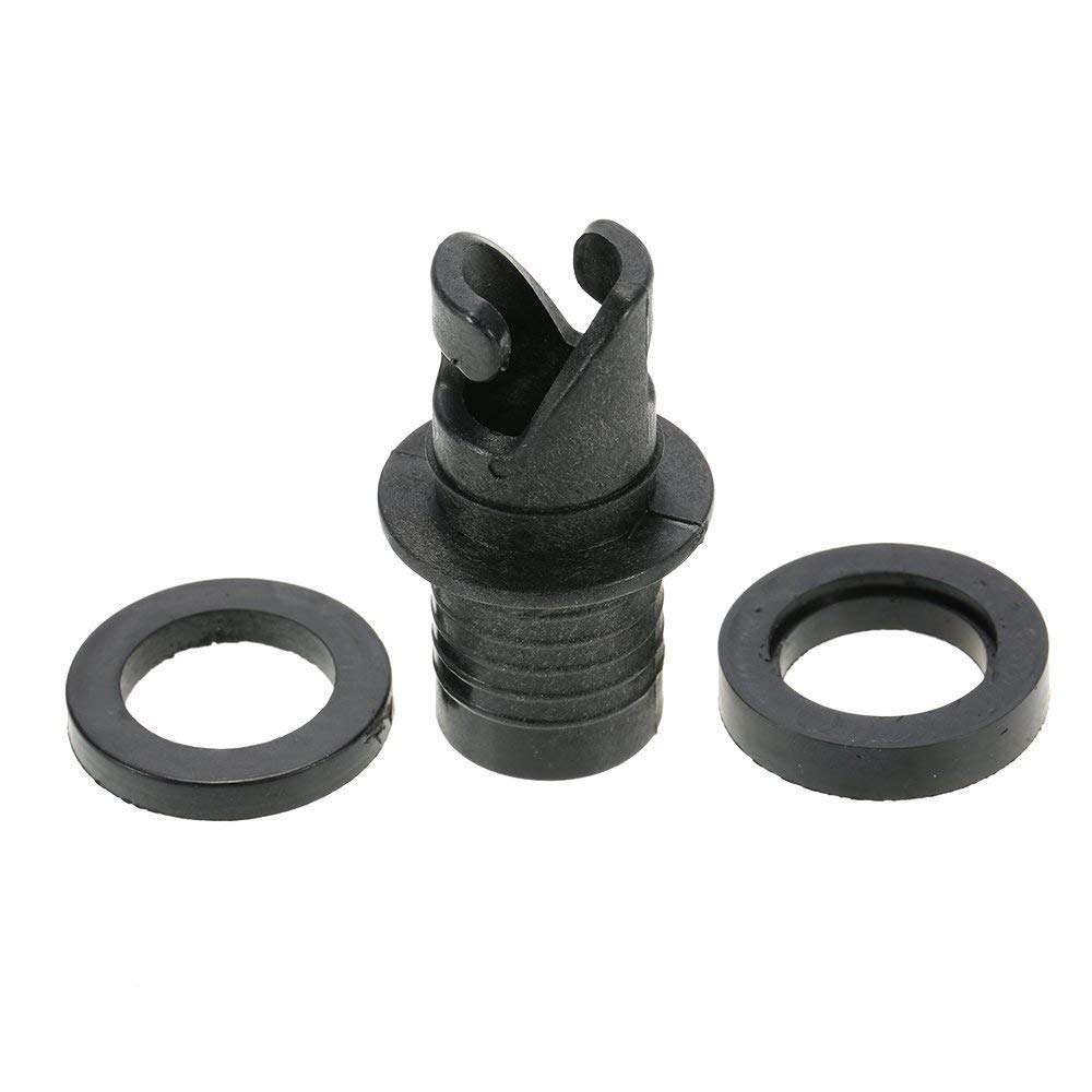 FHelectronic 5 Pieces Boat Foot Pump Hose Adapter H-R Valve Adapter Inflatable Boat Valves Hose Adapter