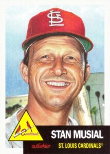 2019 topps living set #154 stan musial baseball card st. louis cardinals - only 4,575 made!