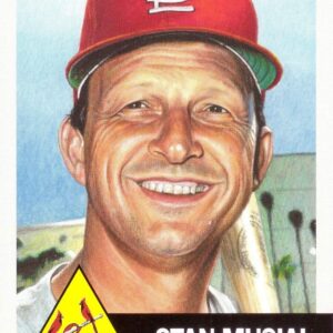 2019 Topps Living Set #154 Stan Musial Baseball Card St. Louis Cardinals - Only 4,575 made!