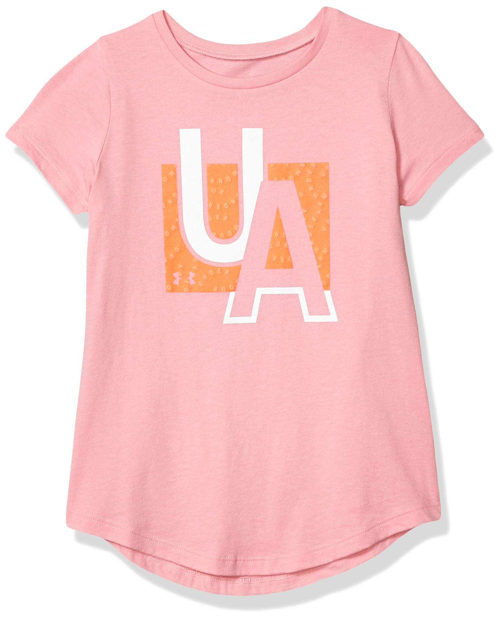 Under Armour Girls' Graphic T-Shirt, Lipstick (691)/Lipstick, Youth Small