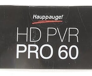 HAUPPAUGE HD PVR Pro 60 HD 4K in/Out 1080P 60fps Capture and Streaming PC Connected and Stand Alone for Zoom Skype YouTube Live and Twitch 1684