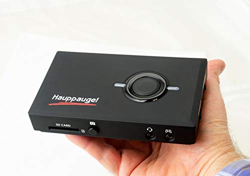 HAUPPAUGE HD PVR Pro 60 HD 4K in/Out 1080P 60fps Capture and Streaming PC Connected and Stand Alone for Zoom Skype YouTube Live and Twitch 1684