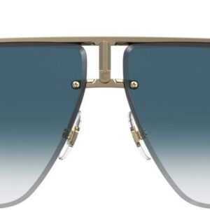 Carrera 1016/S Navigator Sunglasses, Gold/Blue Shaded, 64mm, 11mm