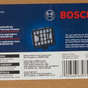 BOSCH VF220 Filter For 18V Handheld Vacuum Cleaner