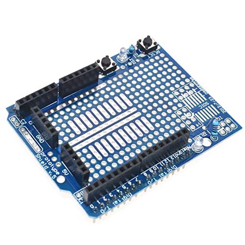 Stayhome UNO Proto Shield Prototype Expansion Board with SYB-170 Mini Bread Board Based for ARDUINO UNO ProtoShield