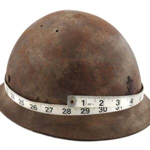 WW2 Japanese Imperial Naval Landing Forces Steel Helmet Hand Aged