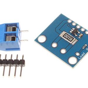 NOYITO Analog Current Sensor Module INA169 2.7V to 60V DC Current Sensor Breakout Module