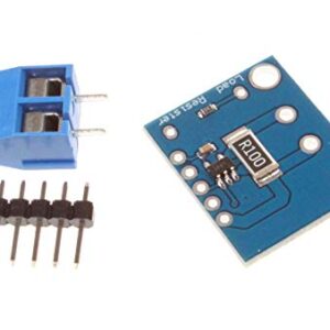 NOYITO Analog Current Sensor Module INA169 2.7V to 60V DC Current Sensor Breakout Module