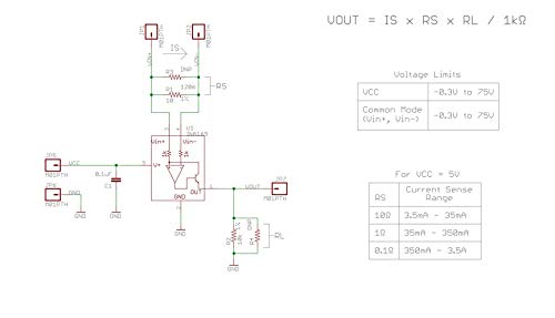 NOYITO Analog Current Sensor Module INA169 2.7V to 60V DC Current Sensor Breakout Module