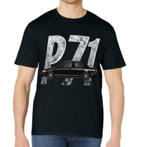 Crown Victoria P71 Cop Car Tee Shirt T-Shirt