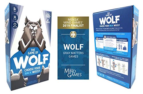 Gray Matters Games The Game of Wolf a Trivia Game for Friends, Families and Teens