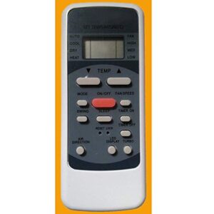 ying ray replacement for tgm air conditioner remote control r51i4/bgce (only remote control)