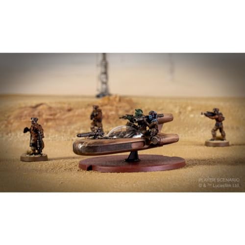 Atomic Mass Games Star Wars Legion X-34 Landspeeder Expansion | Two Player Battle Game | Miniatures Game | Strategy Game for Adults and Teens | Ages 14+ | Average Playtime 3 Hours | Made