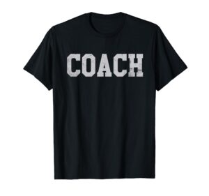 coach sports coaches thank you gift t-shirt