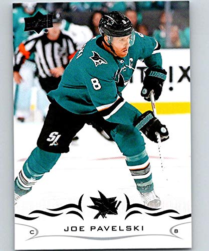 2018-19 Upper Deck #400 Joe Pavelski San Jose Sharks NHL Hockey Trading Card