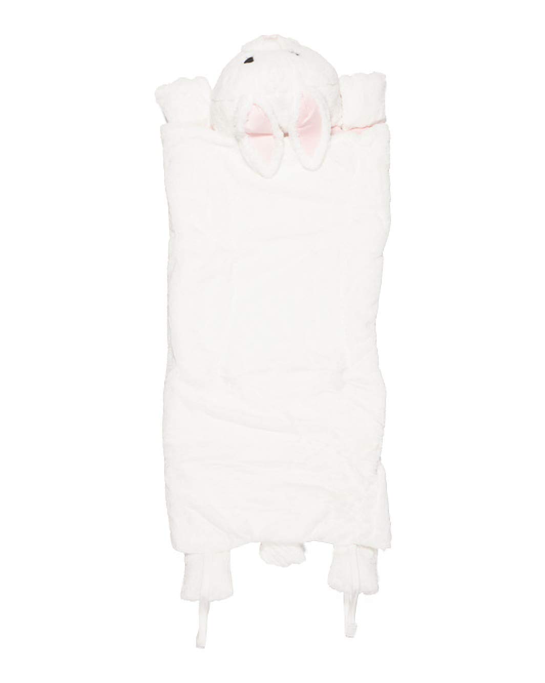 Frolics Plush Sleeping Bag Assorted Animals (White Bunny)