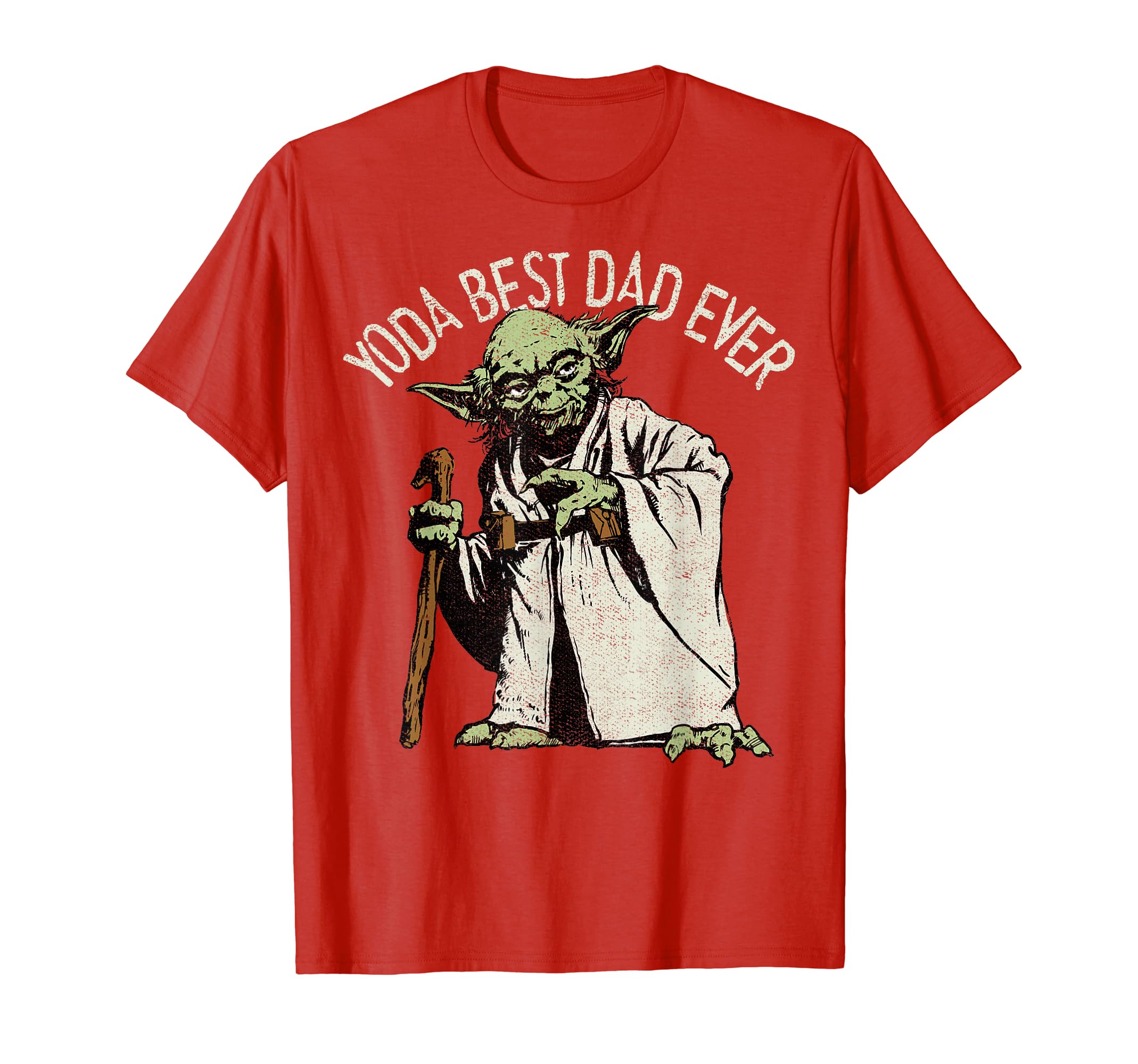 Star Wars Yoda Best Dad Ever Graphic T-Shirt C2 T-Shirt