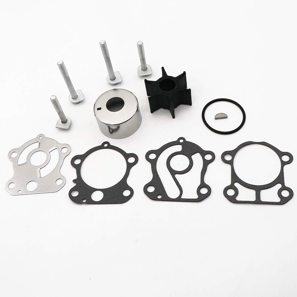 KIPA Impeller Water Pump Repair Kit For YAMAHA 60 70 75 80 85 90 Hp Outboard Engines OEM 692-W0078-02, Replace For Sierra 18-3370