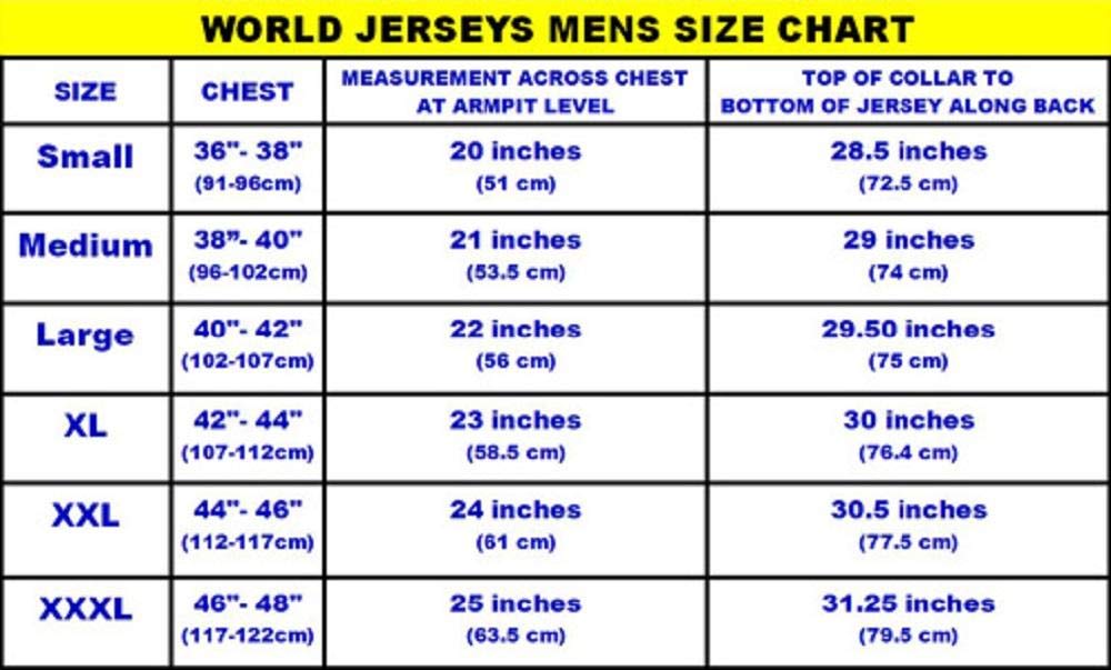 World Jerseys Thin Blue Line Men's 3/4 Sleeve Mountain Bike Jersey (XXX-Large)