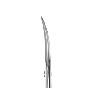 Eyebrow Scissors and Eyebrow Brush by AUMELO - Eyelash Extensions Shaping Curved Craft Stainless Steel Scissors for Your Beauty