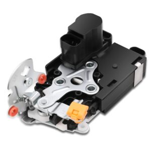 door lock latch actuator - front left driver side - compatible with 2001-2007 cadillac escalade chevy avalanche, silverado, suburban, tahoe gmc sierra, yukon - replaces 931-318, 15110643, 15053681