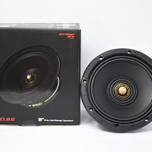 CERWIN-VEGA! 8" Stroker Pro Series Midrange 200W RMS Speakers - The Ultimate 4-Ohm Component Speakers Set for Your Car Audio System, Unleash Epic Sound CVMPCL8.0